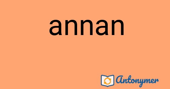 Bild som illustrerar ordet annan och dess antonymer.