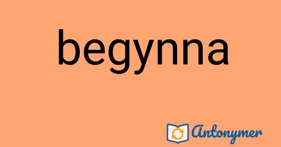 Bild som illustrerar ordet begynna och dess antonymer.