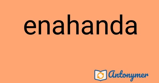 Bild som illustrerar ordet enahanda och dess antonymer.