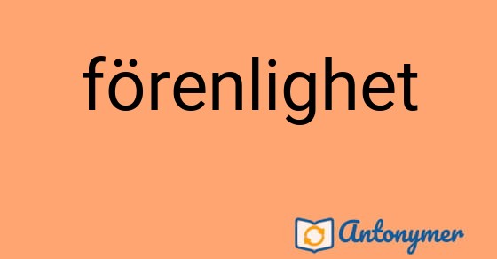 Bild som illustrerar ordet förenlighet och dess antonymer.
