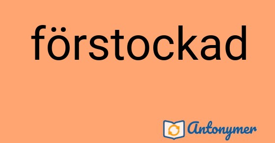 Bild som illustrerar ordet förstockad och dess antonymer.