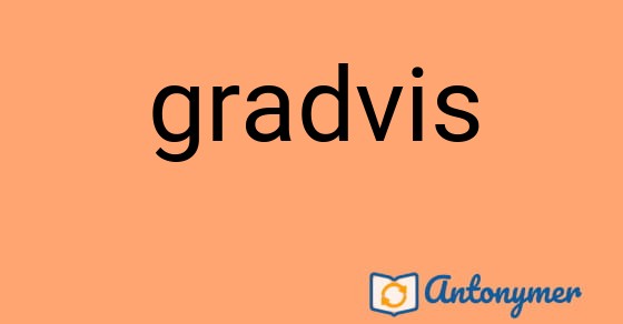 Bild som illustrerar ordet gradvis och dess antonymer.