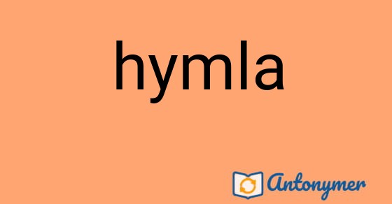 Bild som illustrerar ordet hymla och dess antonymer.