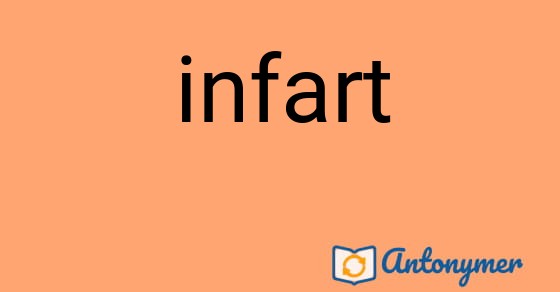 Bild som illustrerar ordet infart och dess antonymer.