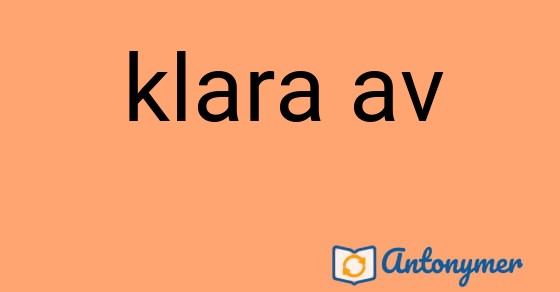Bild som illustrerar uttrycket klara av och dess antonymer.