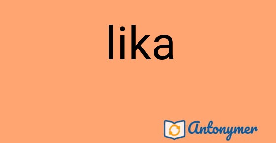 Bild som illustrerar ordet lika och dess antonymer.