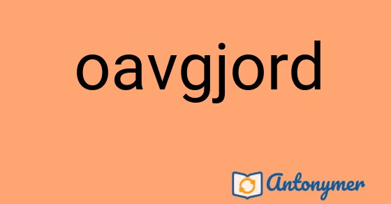 Bild som illustrerar ordet oavgjord och dess antonymer.