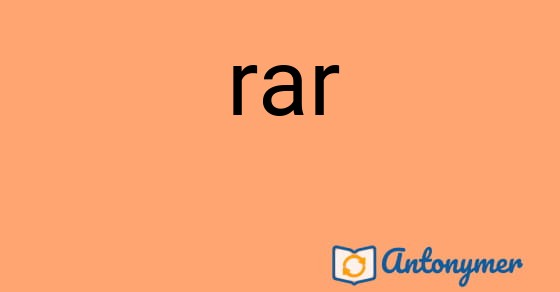 Bild som illustrerar ordet rar och dess antonymer.
