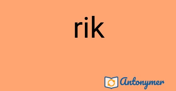 Bild som illustrerar ordet rik och dess antonymer.