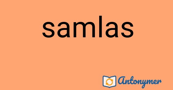 Bild som illustrerar ordet samlas och dess antonymer.