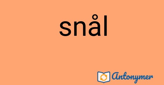 Bild som illustrerar ordet snål och dess antonymer.