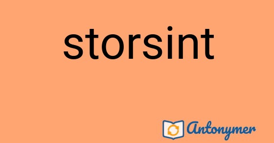 Bild som illustrerar ordet storsint och dess antonymer.