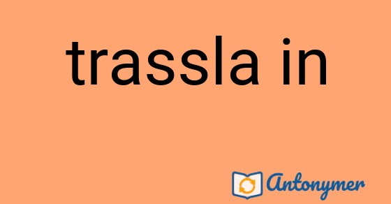 Bild som illustrerar uttrycket trassla in och dess antonymer.