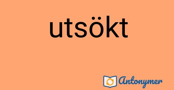 Bild som illustrerar ordet utsökt och dess antonymer.