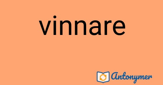 Bild som illustrerar ordet vinnare och dess antonymer.
